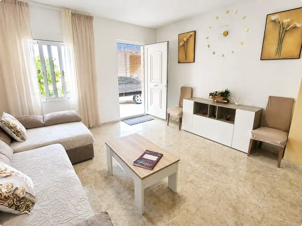 Sala de estar de Casa o chalet en venta en Vilallonga / Villalonga con Aire acondicionado, Terraza y Amueblado