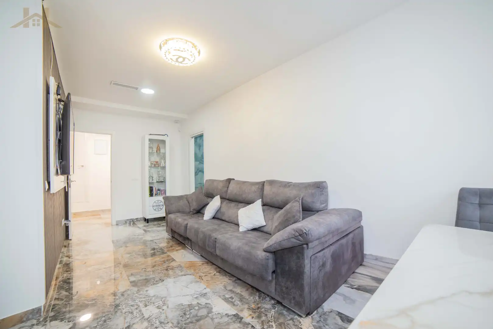 Sala de estar de Piso en venta en Fuenlabrada con Calefacción y Amueblado