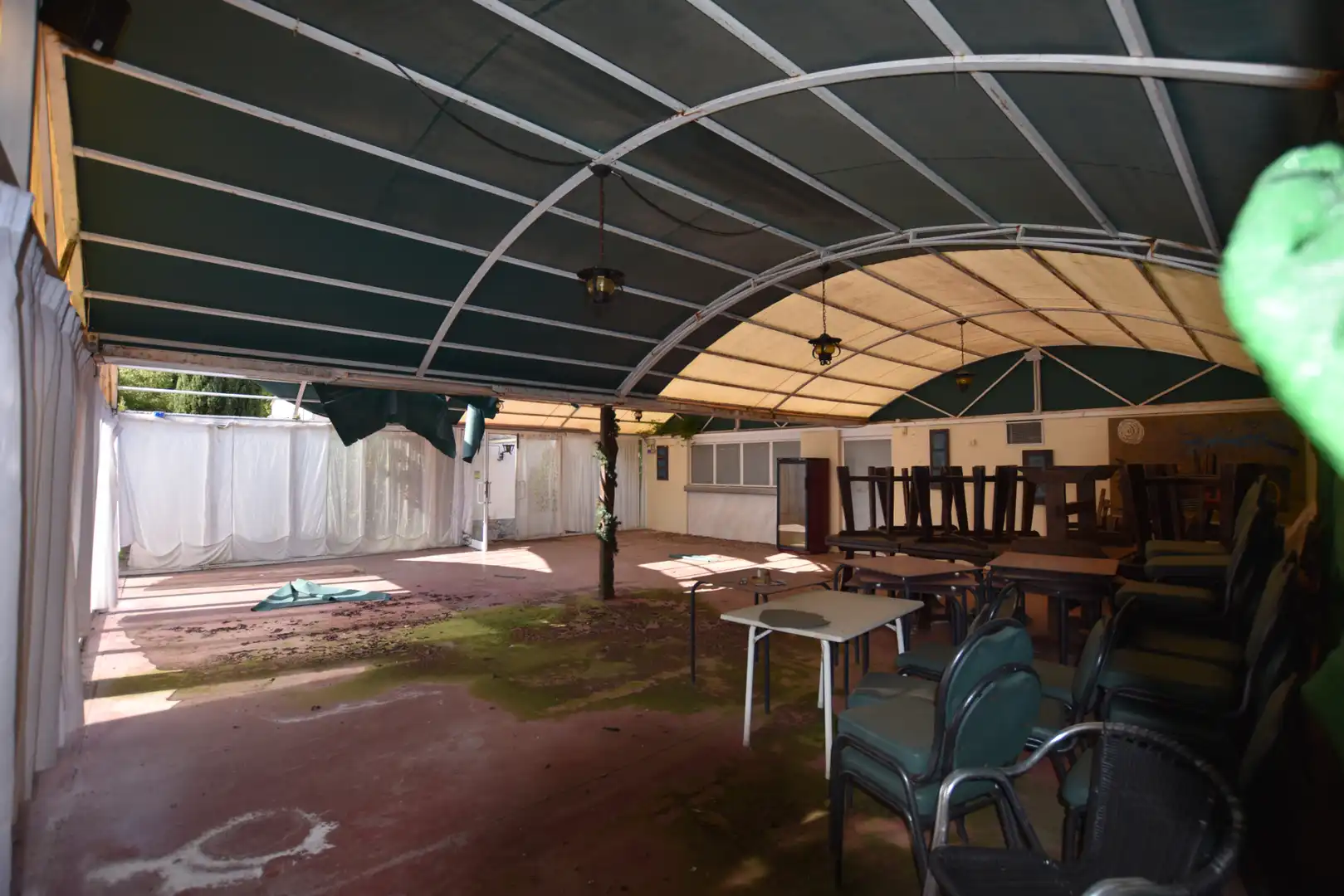 Terrassa de Finca rústica en venda en Caldes de Malavella amb Calefacció, Jardí privat i Terrassa