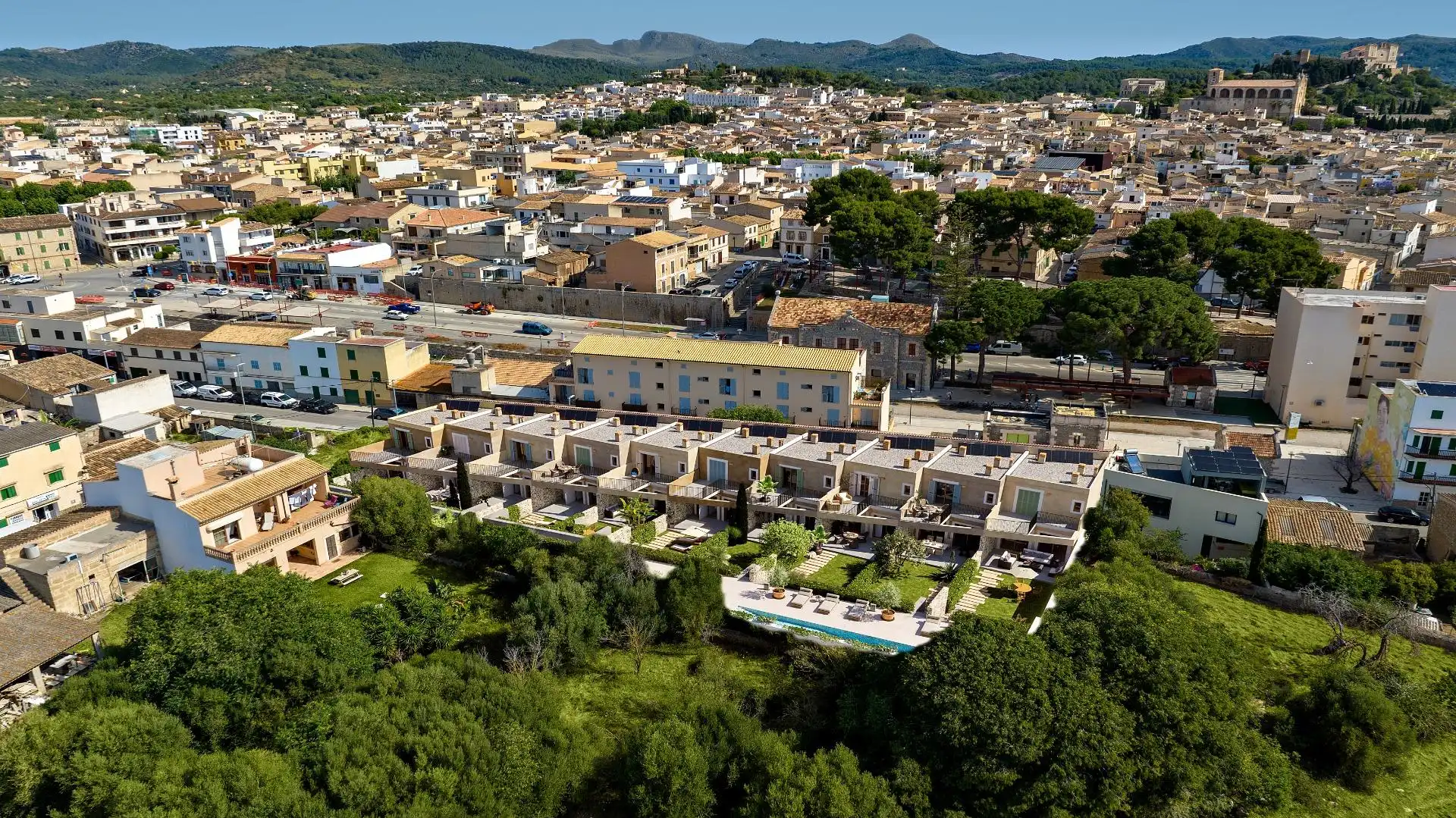 Vista exterior de Casa adosada en venta en Artà con Terraza