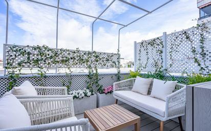 Terrace of Attic for sale in  Madrid Capital  with Air Conditioner, Terrace and Balcony