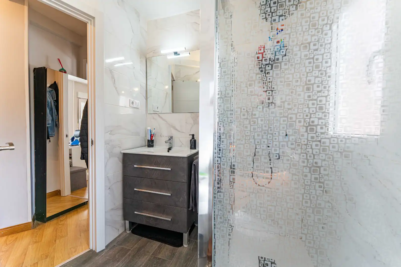 Bathroom of Flat for sale in Moralzarzal  with Air Conditioner, Heating and Private garden