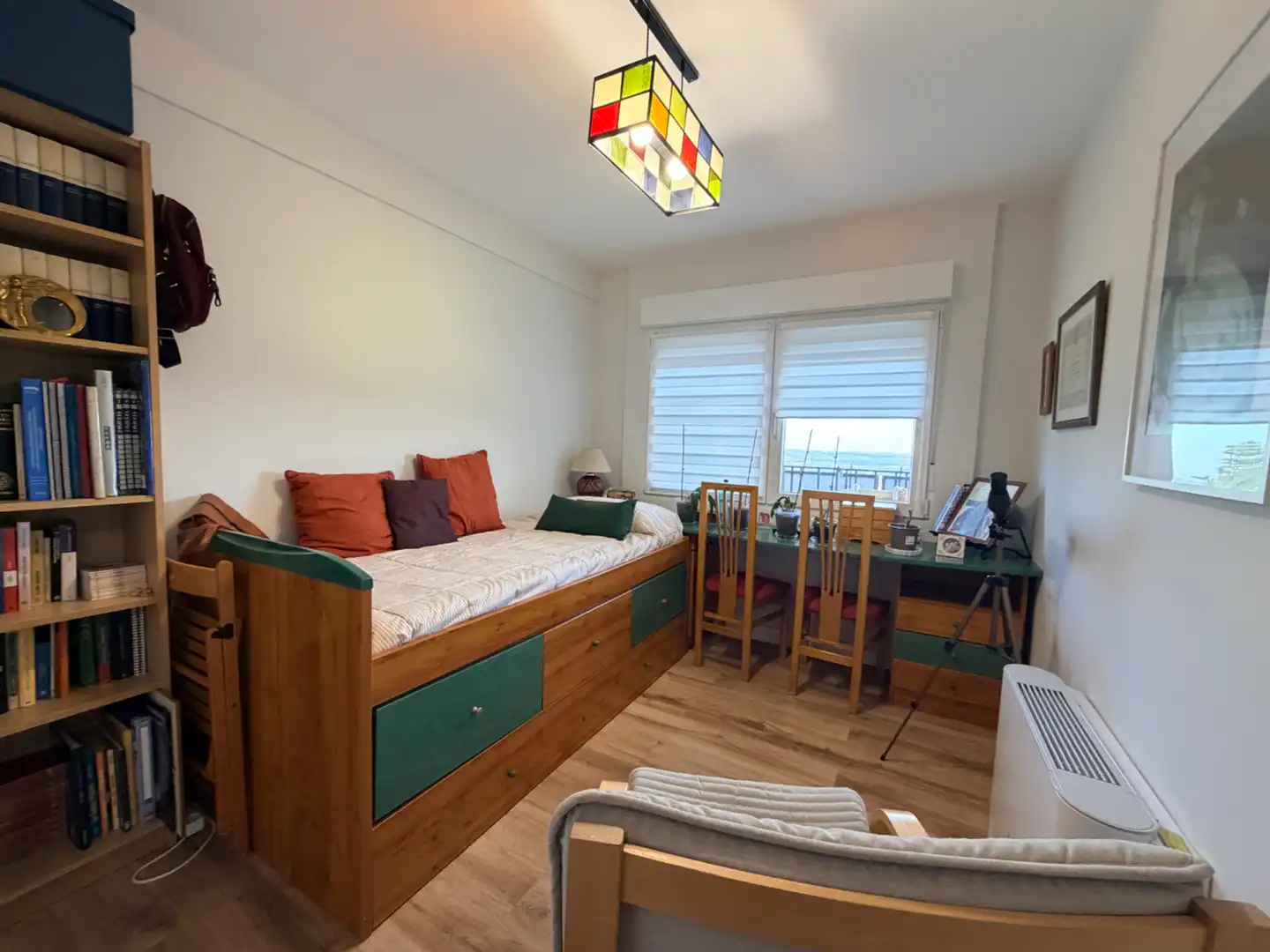 Schlafzimmer von Wohnung zum Verkauf in Valdemorillo mit Klimaanlage, Heizung und Privatgarten