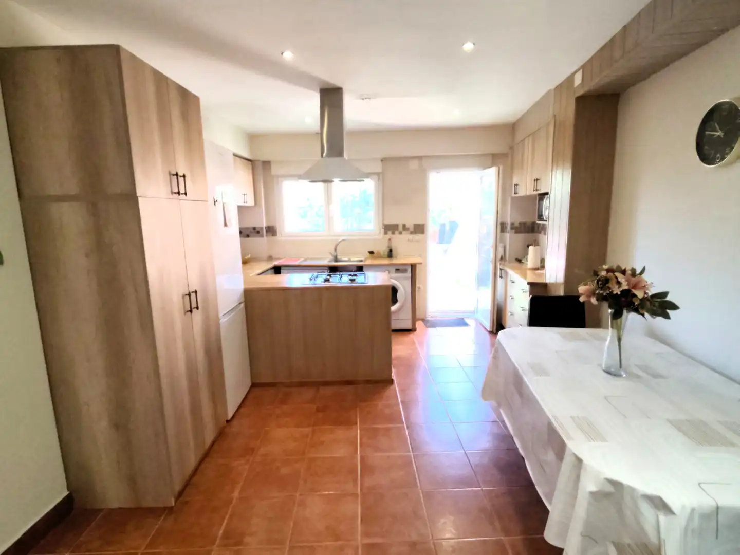 Cuina de Casa o xalet en venda en El Campillo (Valladolid) amb Calefacció, Moblat i Forn