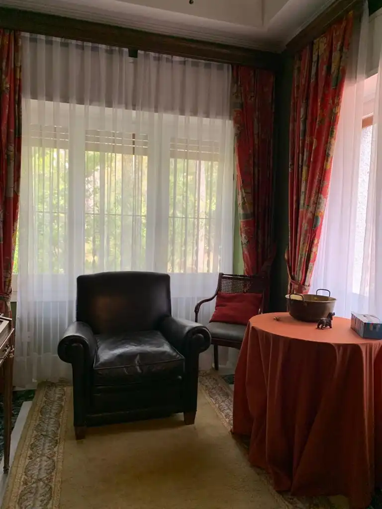 Living room of Houses for sale in San Lorenzo de El Escorial  with Terrace, Storage room and Swimming Pool
