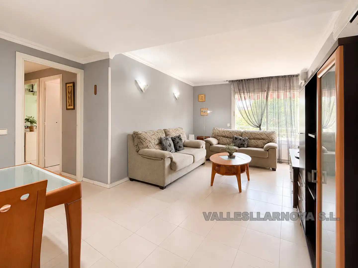 Living room of Flat for sale in Mollet del Vallès  with Air Conditioner, Heating and Terrace