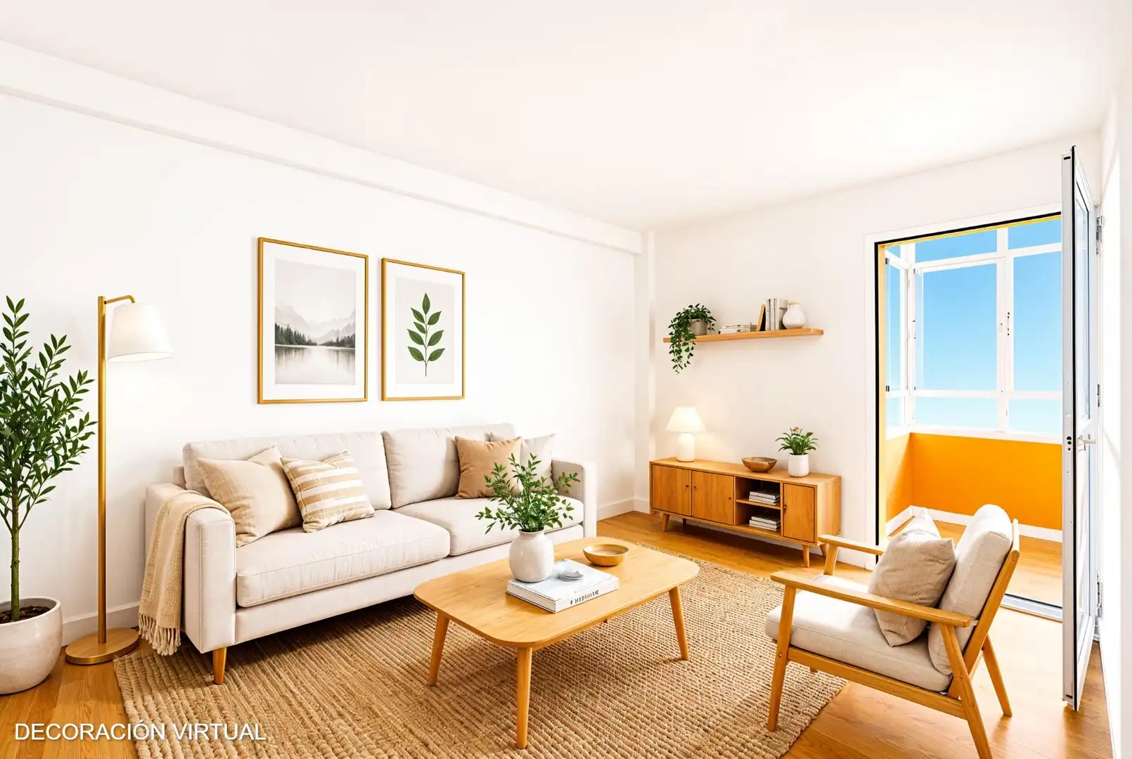 Sala de estar de Piso en venta en San Fernando con Terraza