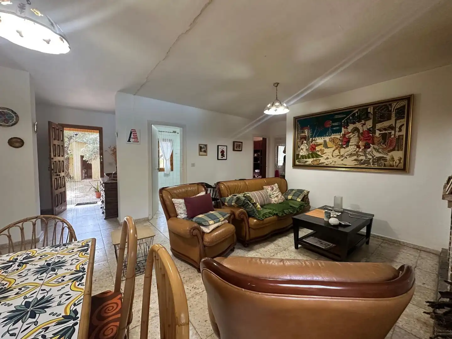 Living room of Country homes for sale in Sancedo  with Private garden, Swimming Pool and Furnished