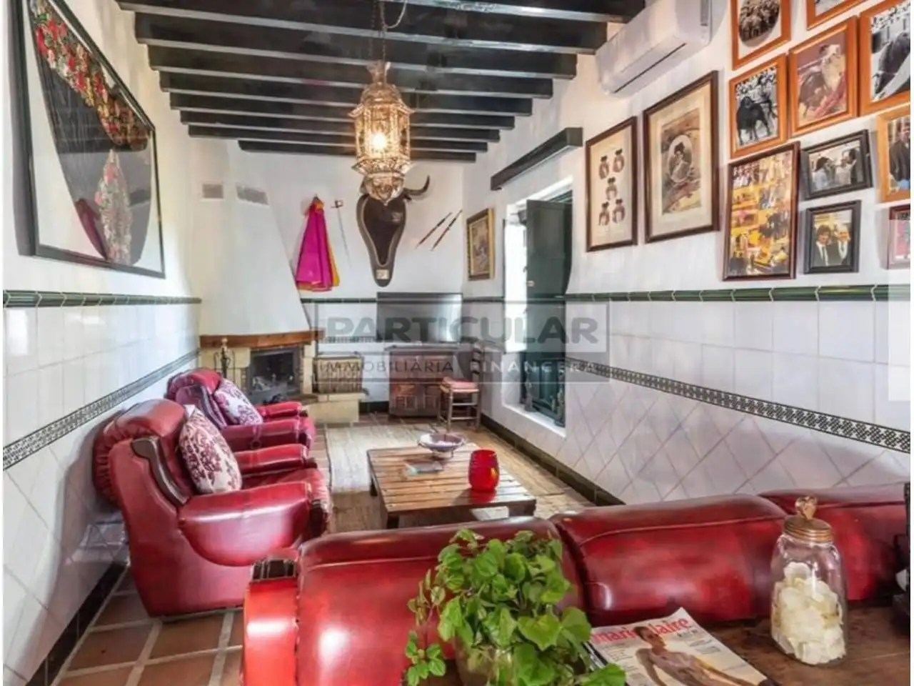 Living room of Houses for sale in Alcalá de Guadaira  with Air Conditioner, Heating and Private garden