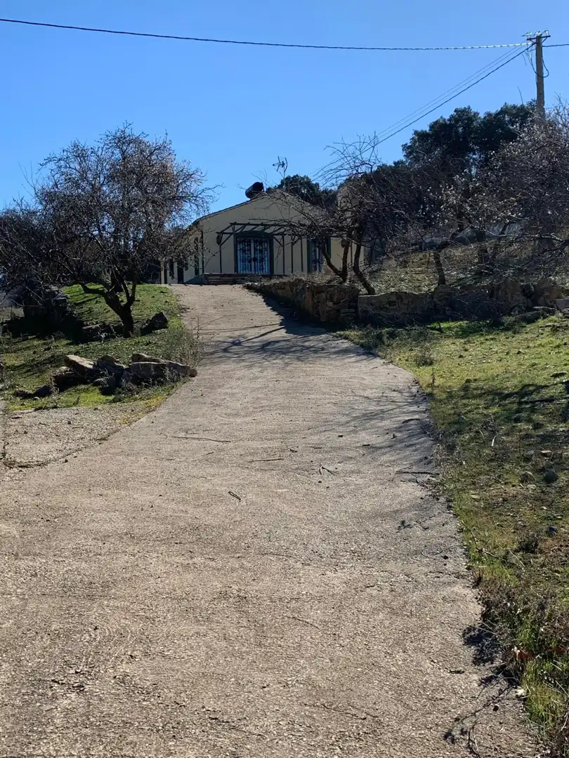 Vista exterior de Finca rústica de alquiler en Ronda con Amueblado