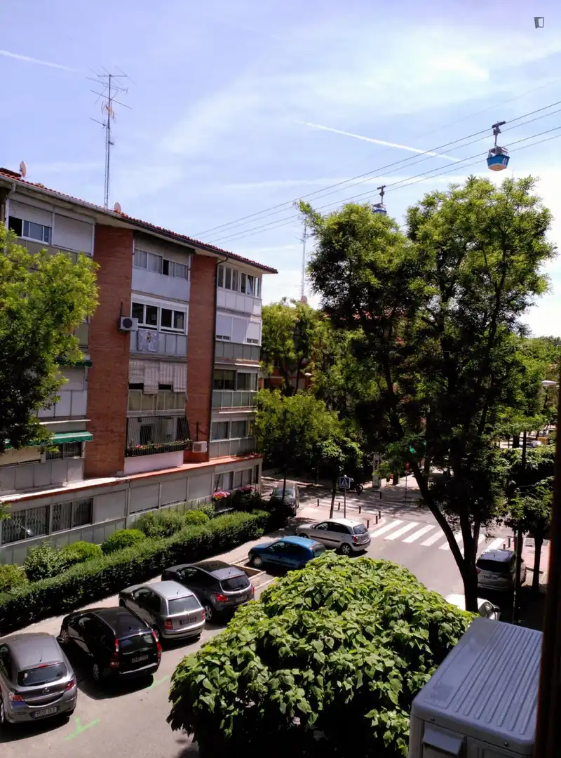 Vista exterior de Apartament de lloguer en Madrid amb Aire condicionat, Calefacció i Moblat