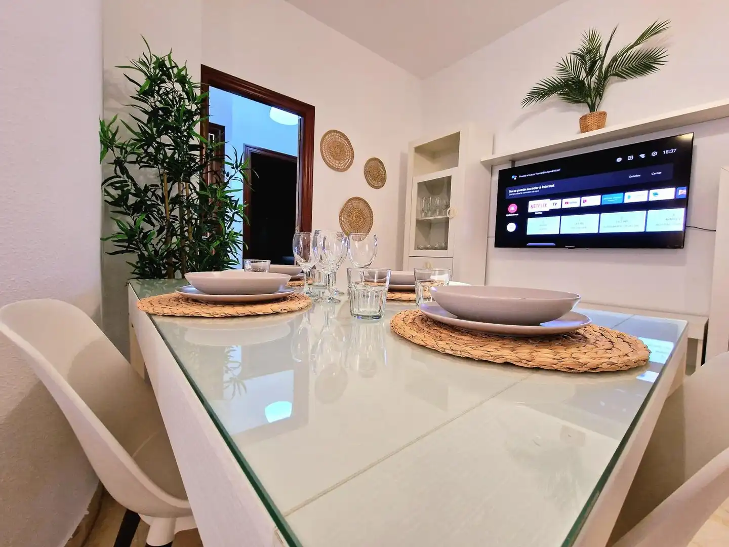 Dining room of Flat for rent in Úbeda  with Air Conditioner and Furnished