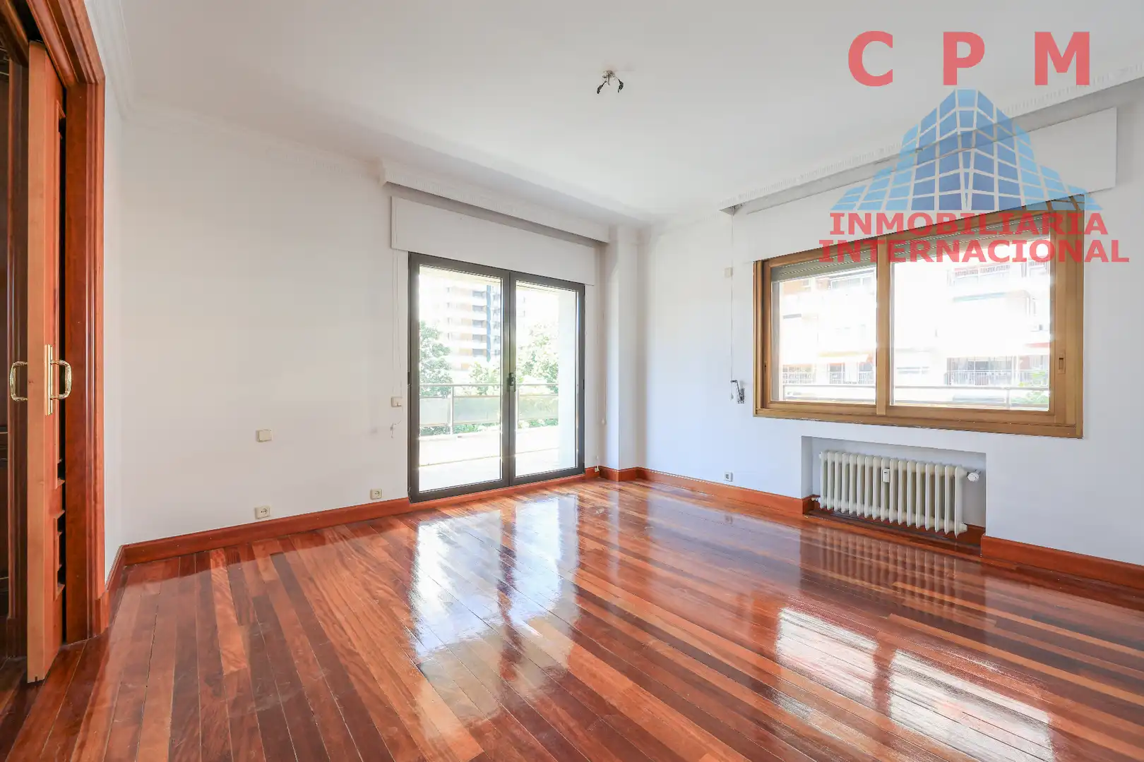 Wohnzimmer von Wohnung zur Miete in Madrid mit Klimaanlage, Heizung und Parkett