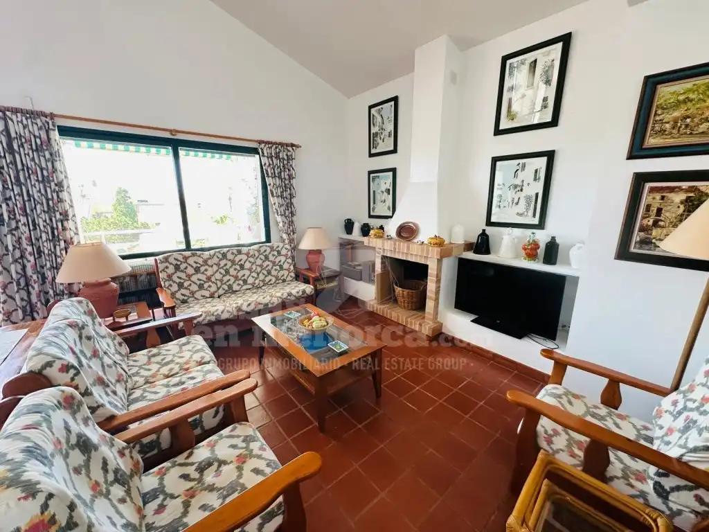 Sala de estar de Casa o chalet en venta en Ciutadella de Menorca con Jardín privado