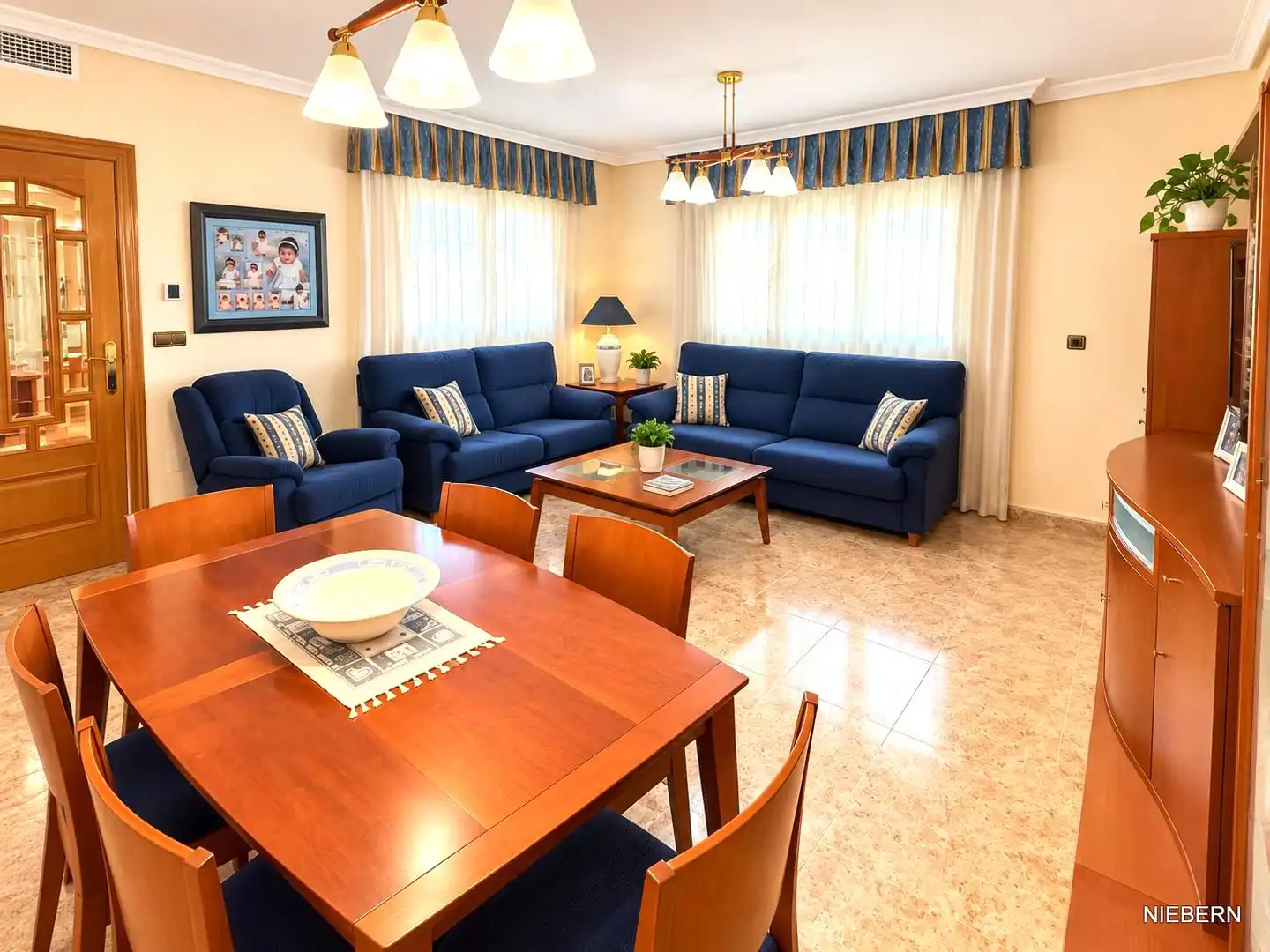 Sala de estar de Casa o chalet en venta en Cartagena con Aire acondicionado, Jardín privado y Terraza