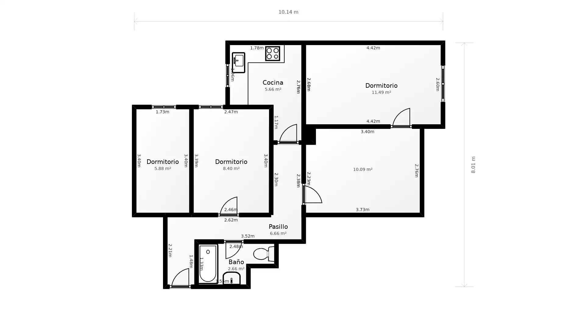 Piso en venta en Rascanya