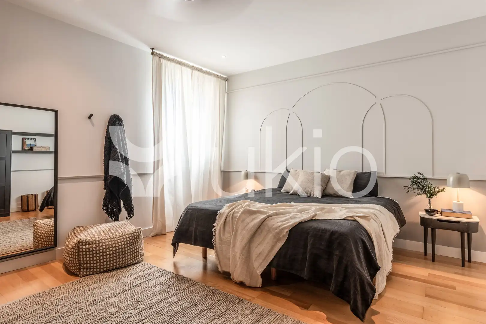 Bedroom of Apartments for rent in Madrid  with Heating, Oven and Washing machine