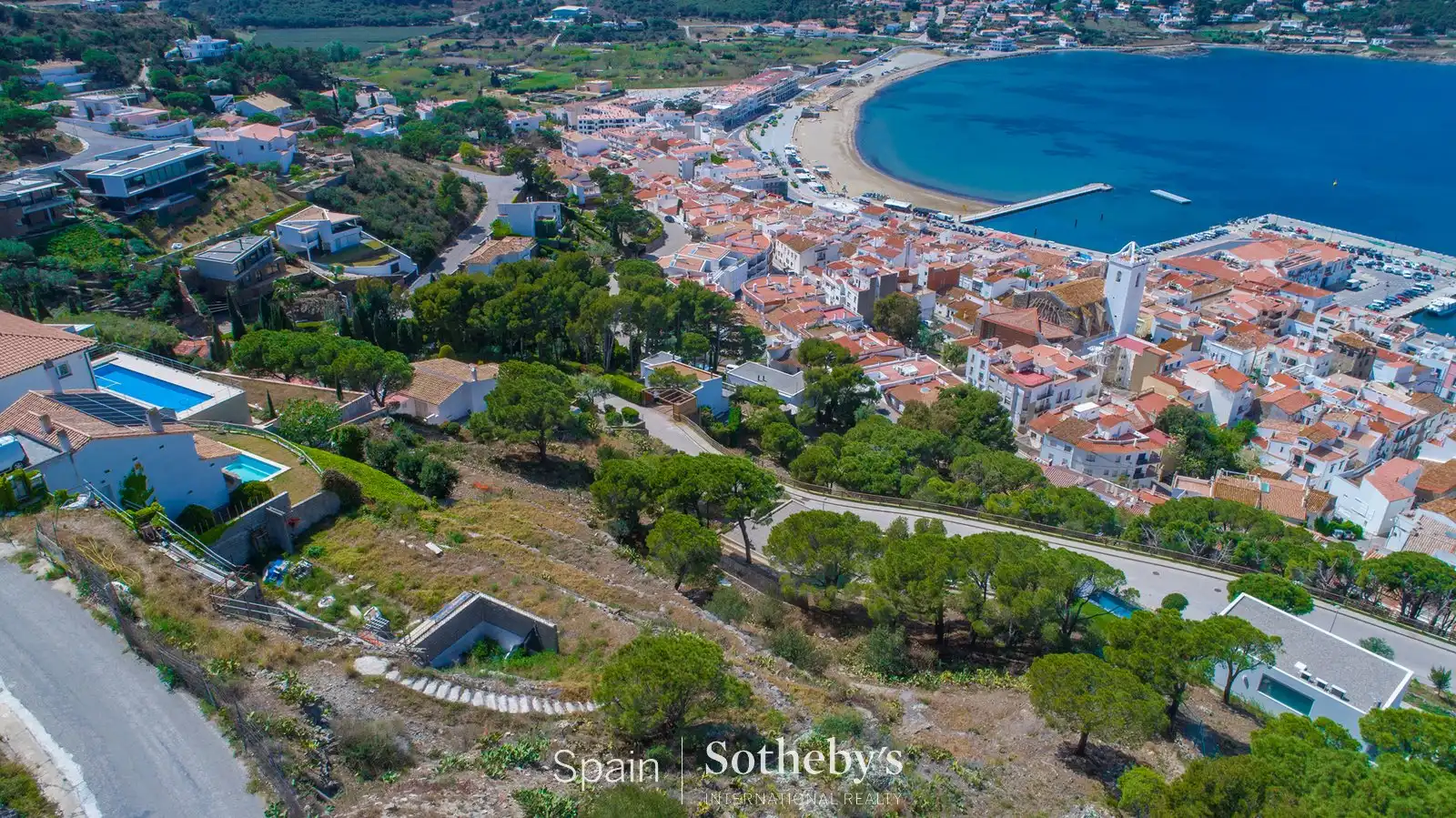 Vista exterior de Casa o chalet en venta en El Port de la Selva con Aire acondicionado, Jardín privado y Terraza