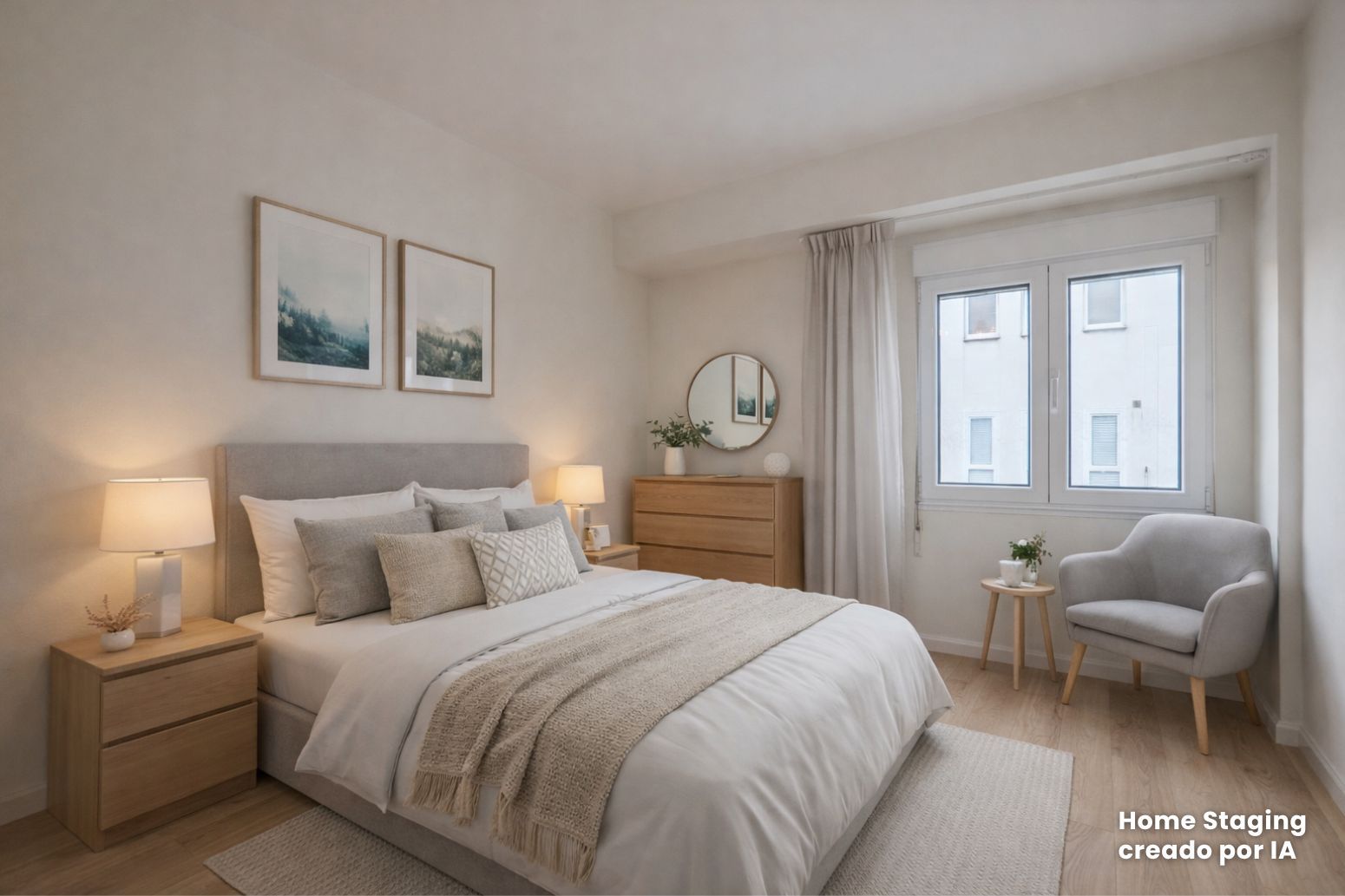 Bedroom of Flat for sale in Gijón   with Furnished