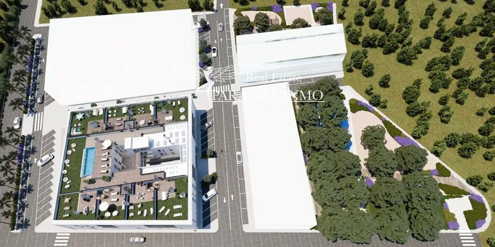 Vista exterior de Ático en venta en Santa Eulària des Riu con Aire acondicionado, Calefacción y Terraza