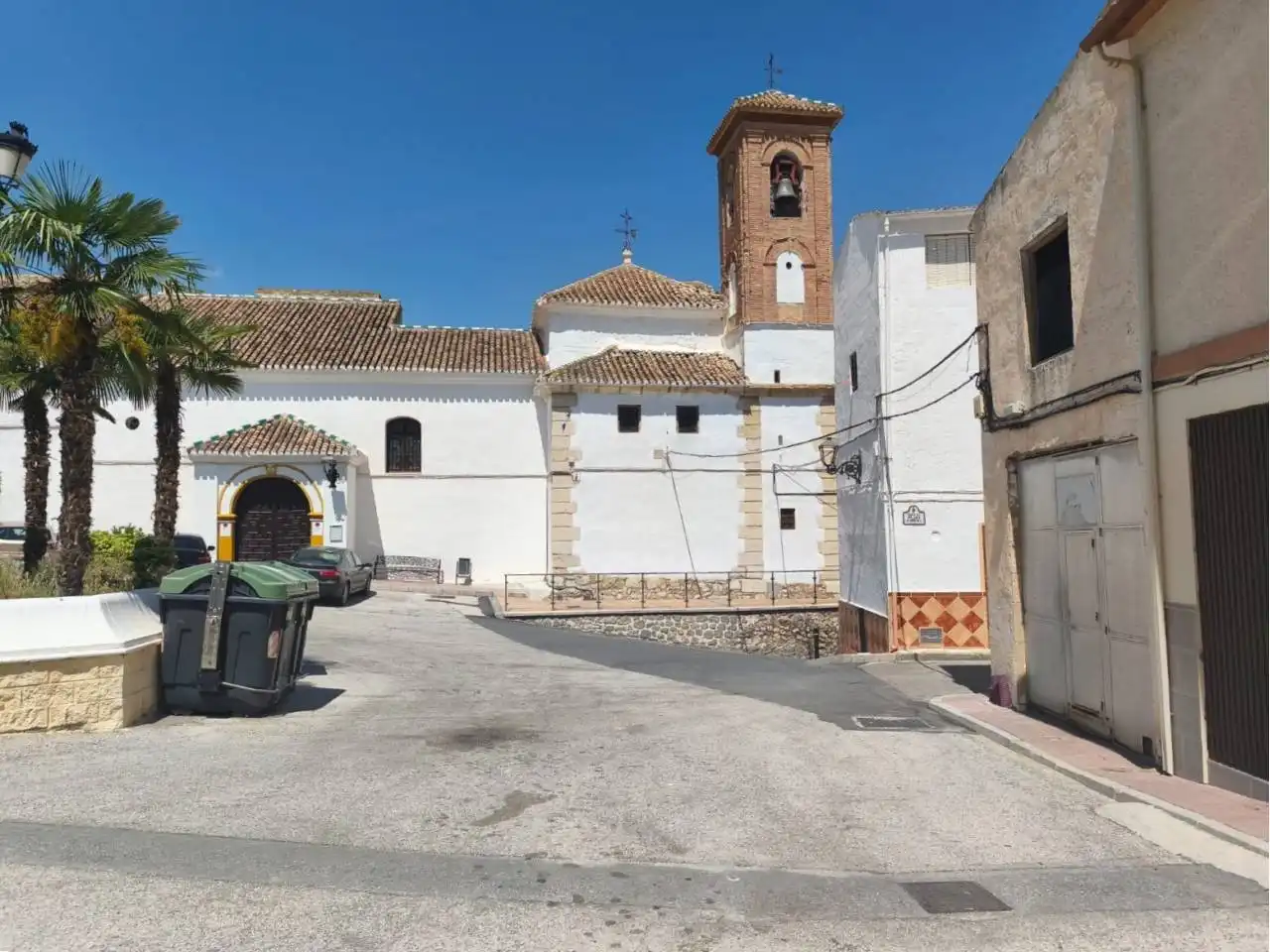 Exterior view of Houses for sale in Escúzar  with Private garden