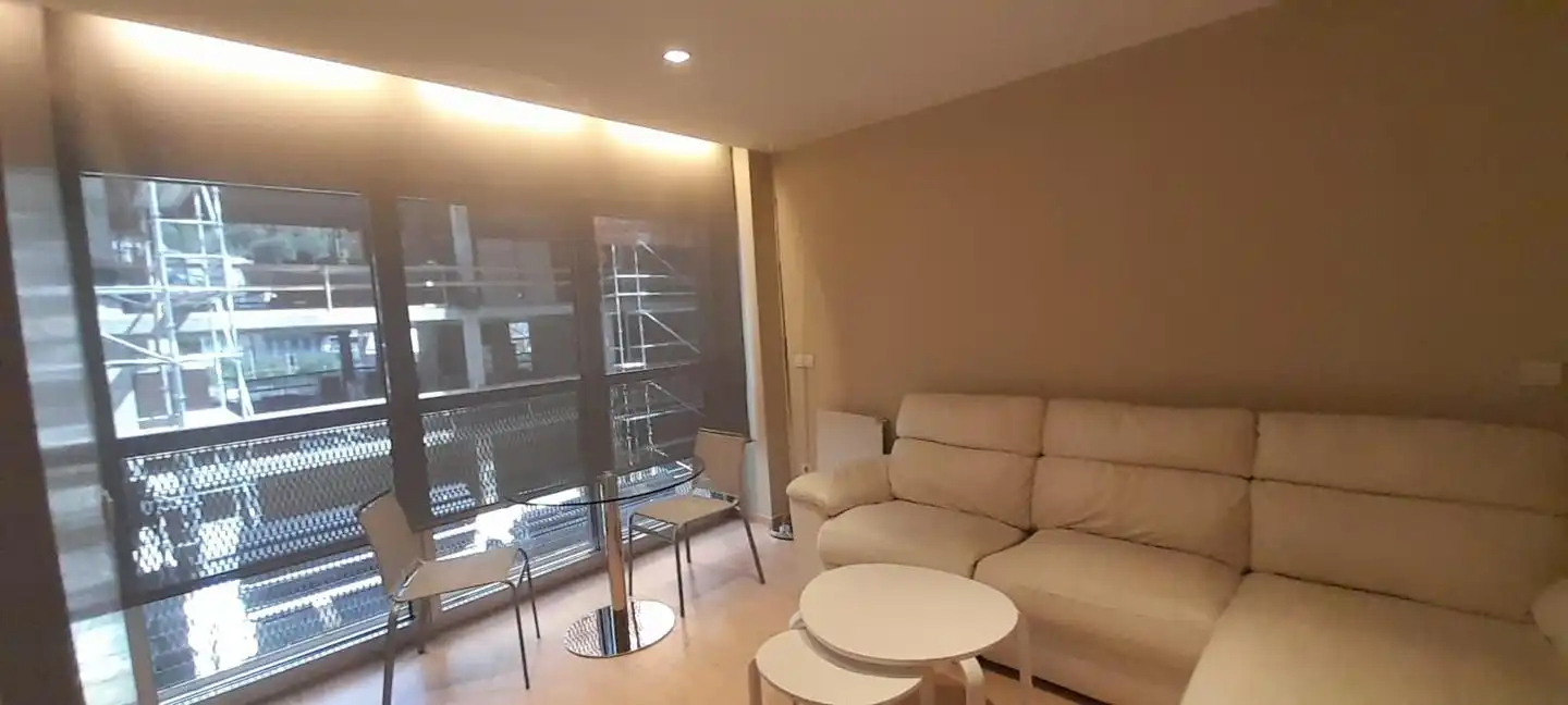 Sala de estar de Piso de alquiler en Escaldes – Engordany con Aire acondicionado y Amueblado