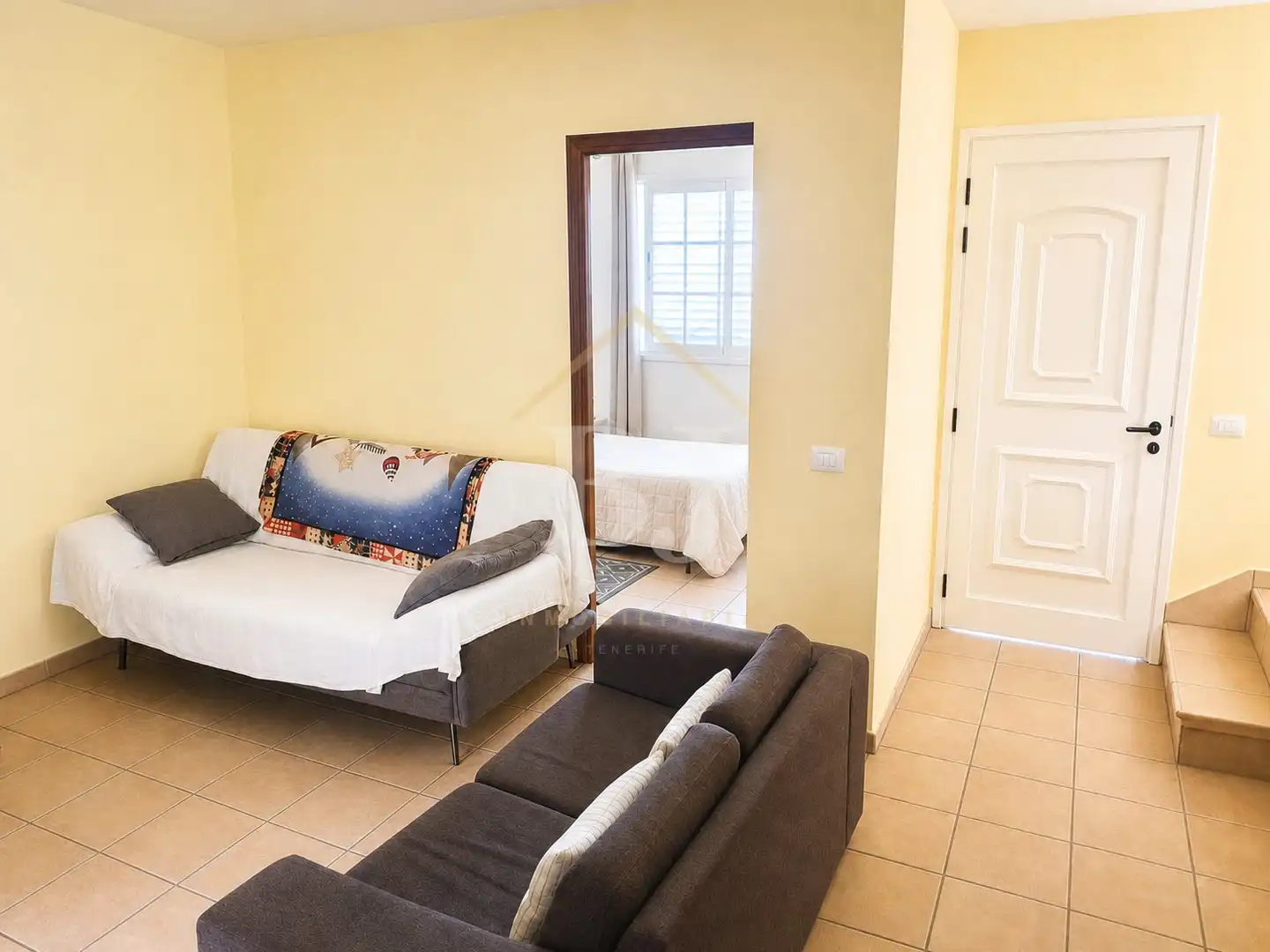 Sala de estar de Casa adosada en venta en Icod de los Vinos con Terraza
