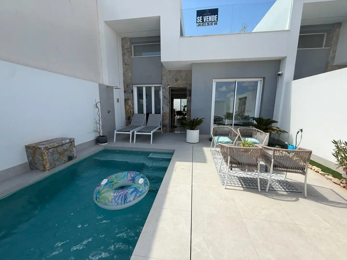Piscina de Casa o chalet en venta en Torre-Pacheco con Calefacción, Jardín privado y Piscina