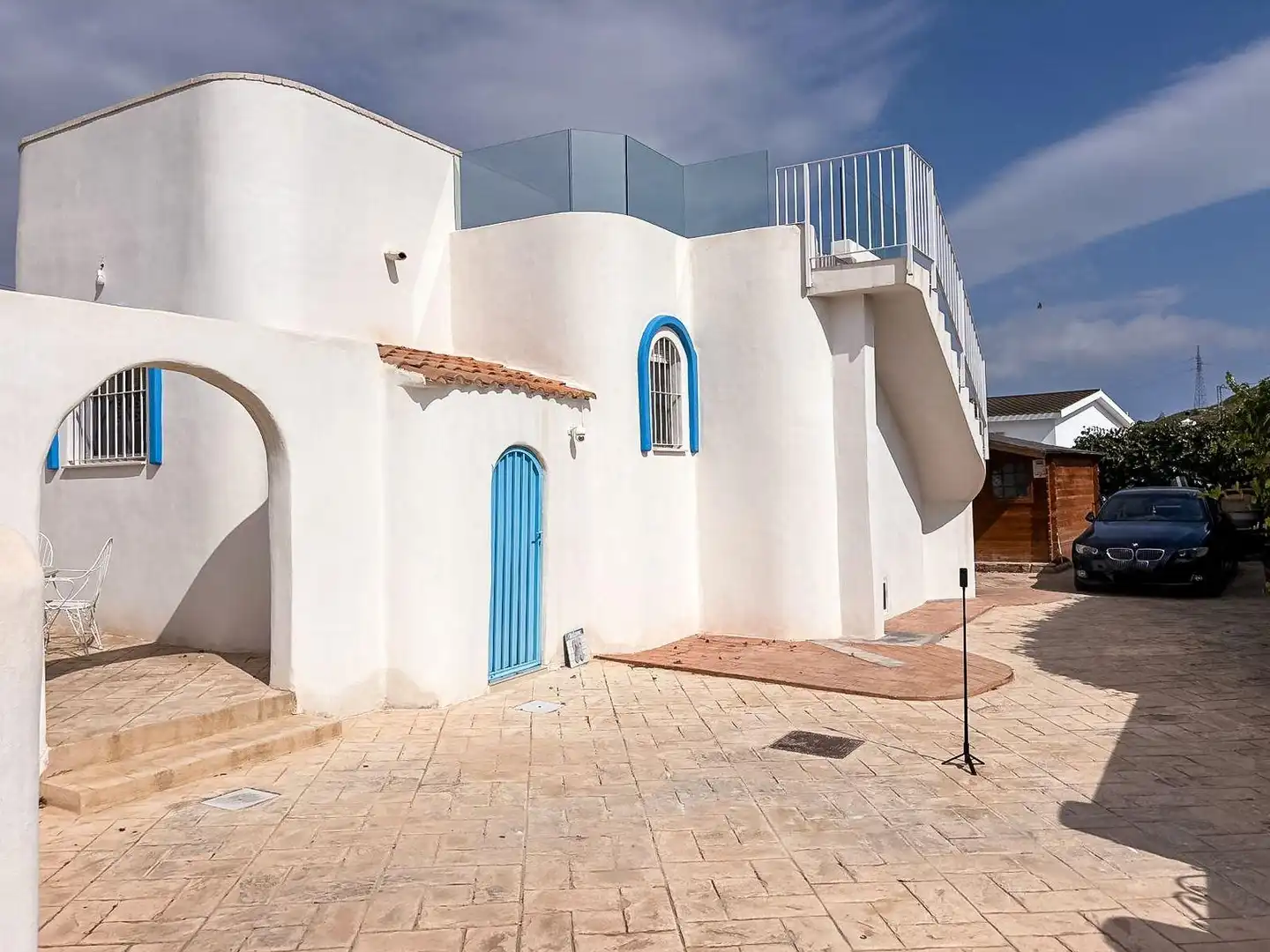 Exterior view of Houses for sale in Busot  with Air Conditioner, Private garden and Swimming Pool