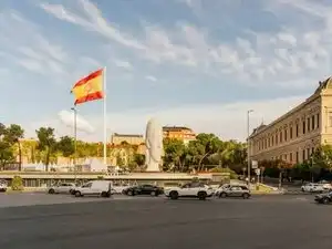 Exterior view of Flat for rent in Madrid  with Air Conditioner, Heating and Furnished