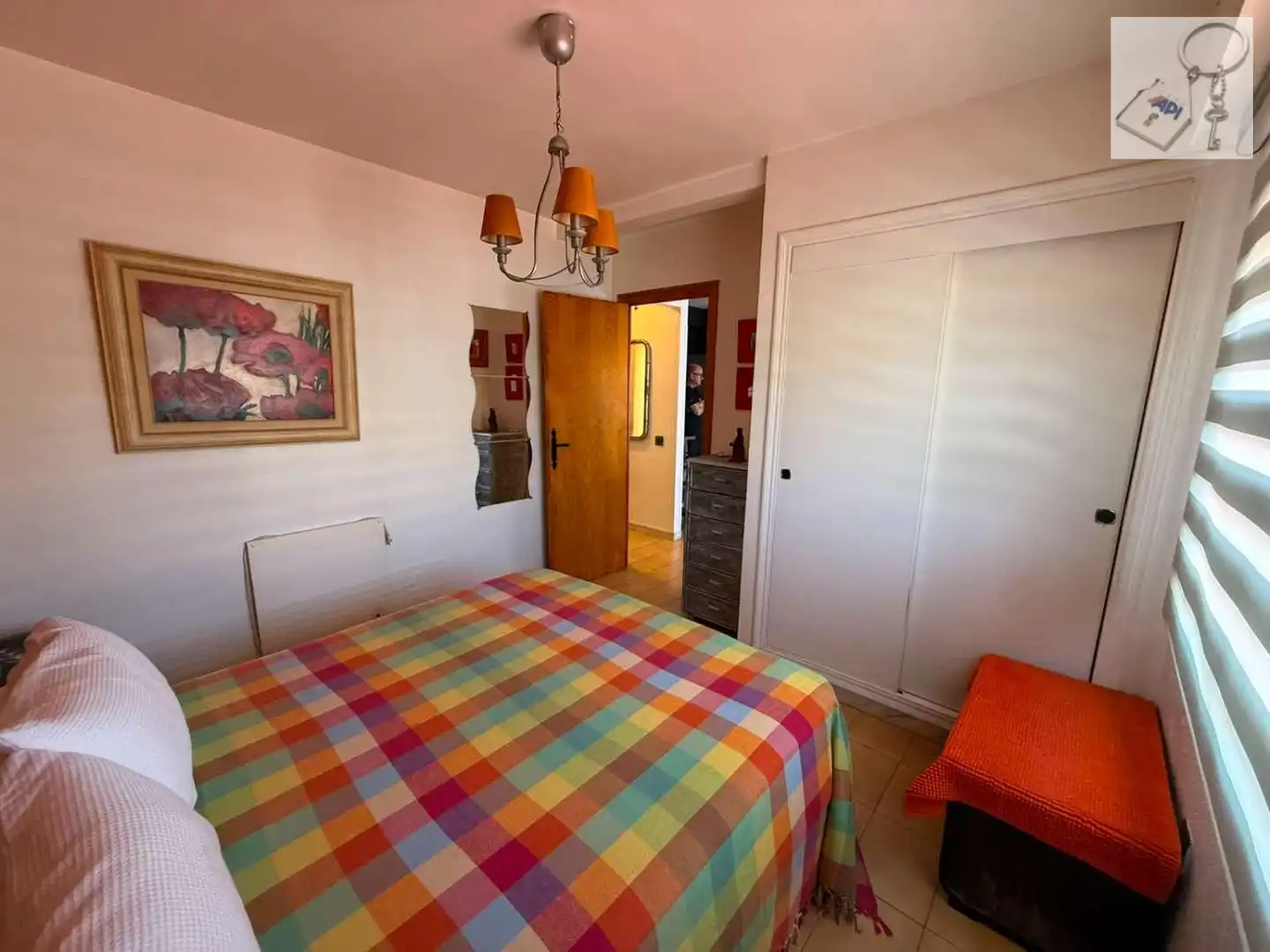 Dormitori de Apartament en venda en Torrevieja amb Aire condicionat, Terrassa i Moblat