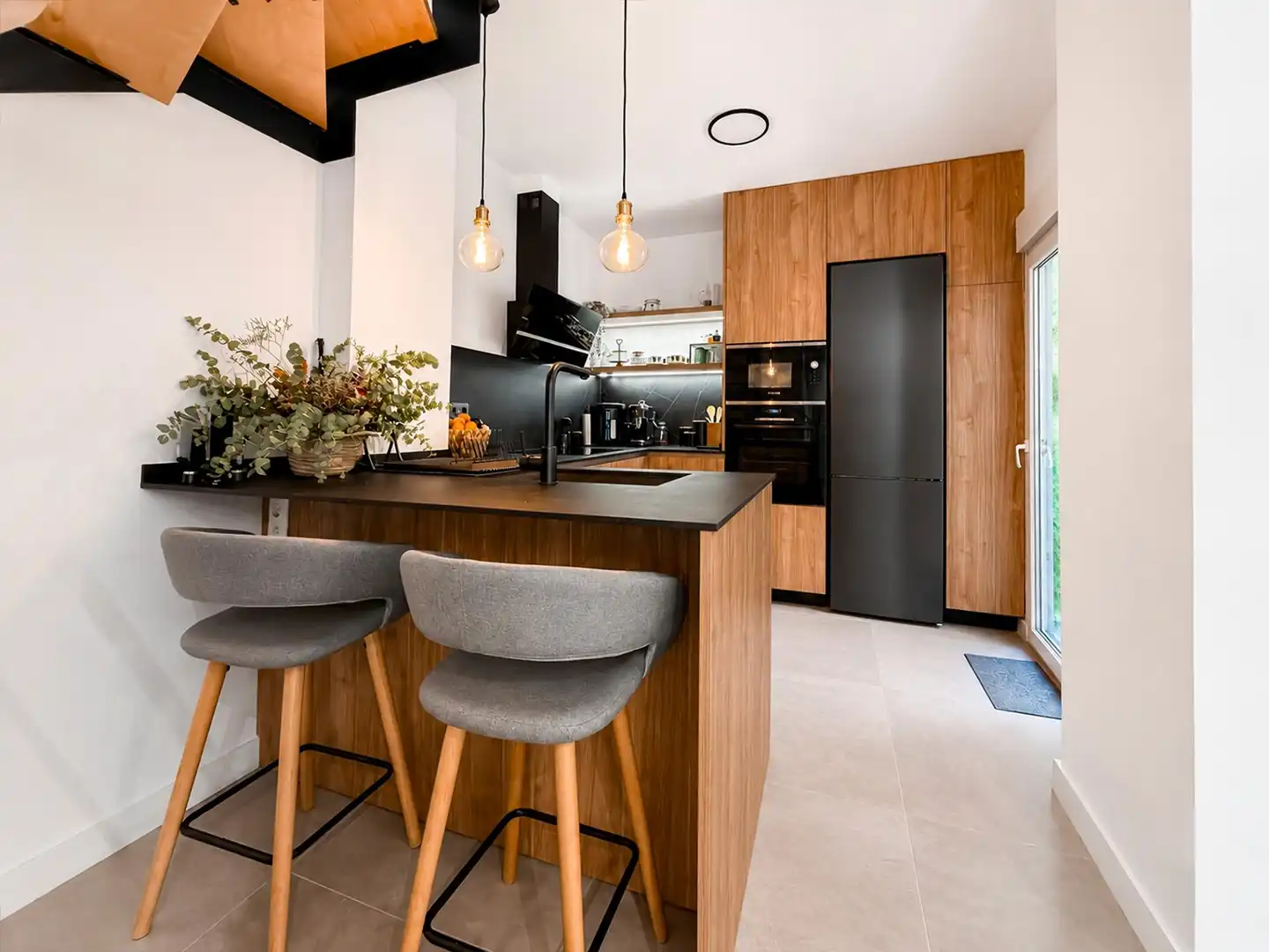 Cocina de Casa o chalet de alquiler en Massamagrell con Aire acondicionado, Terraza y Amueblado
