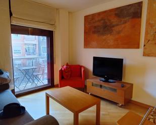 Living room of Flat to rent in  Barcelona Capital  with Furnished