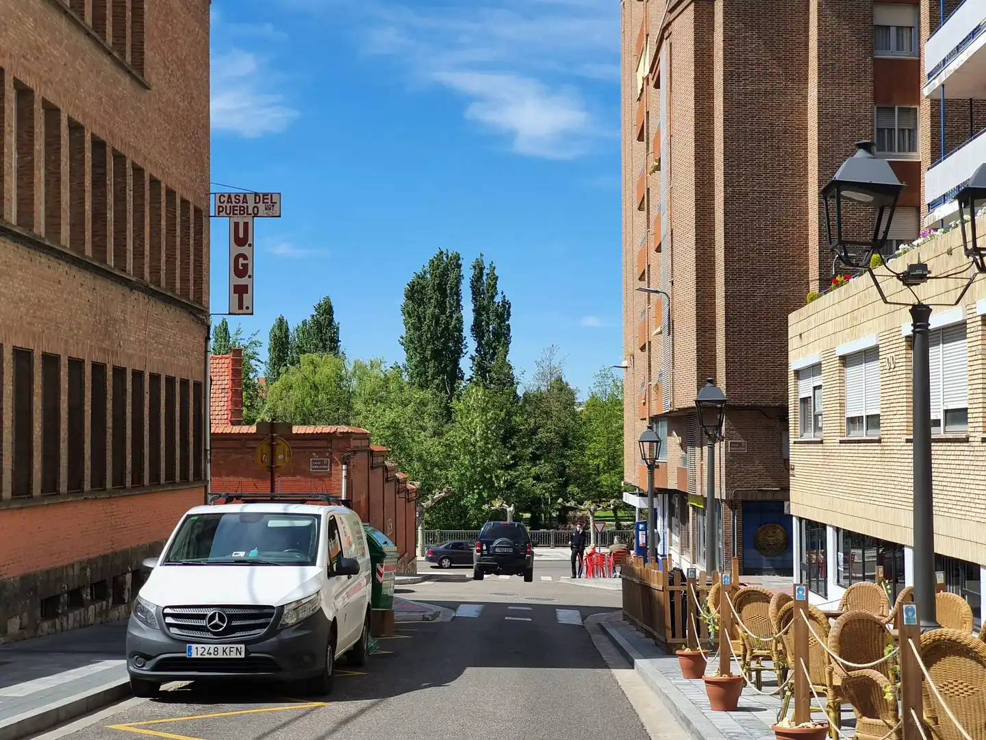 Außenansicht von Wohnung zum Verkauf in Palencia mit Heizung, Parkett und Abstellraum