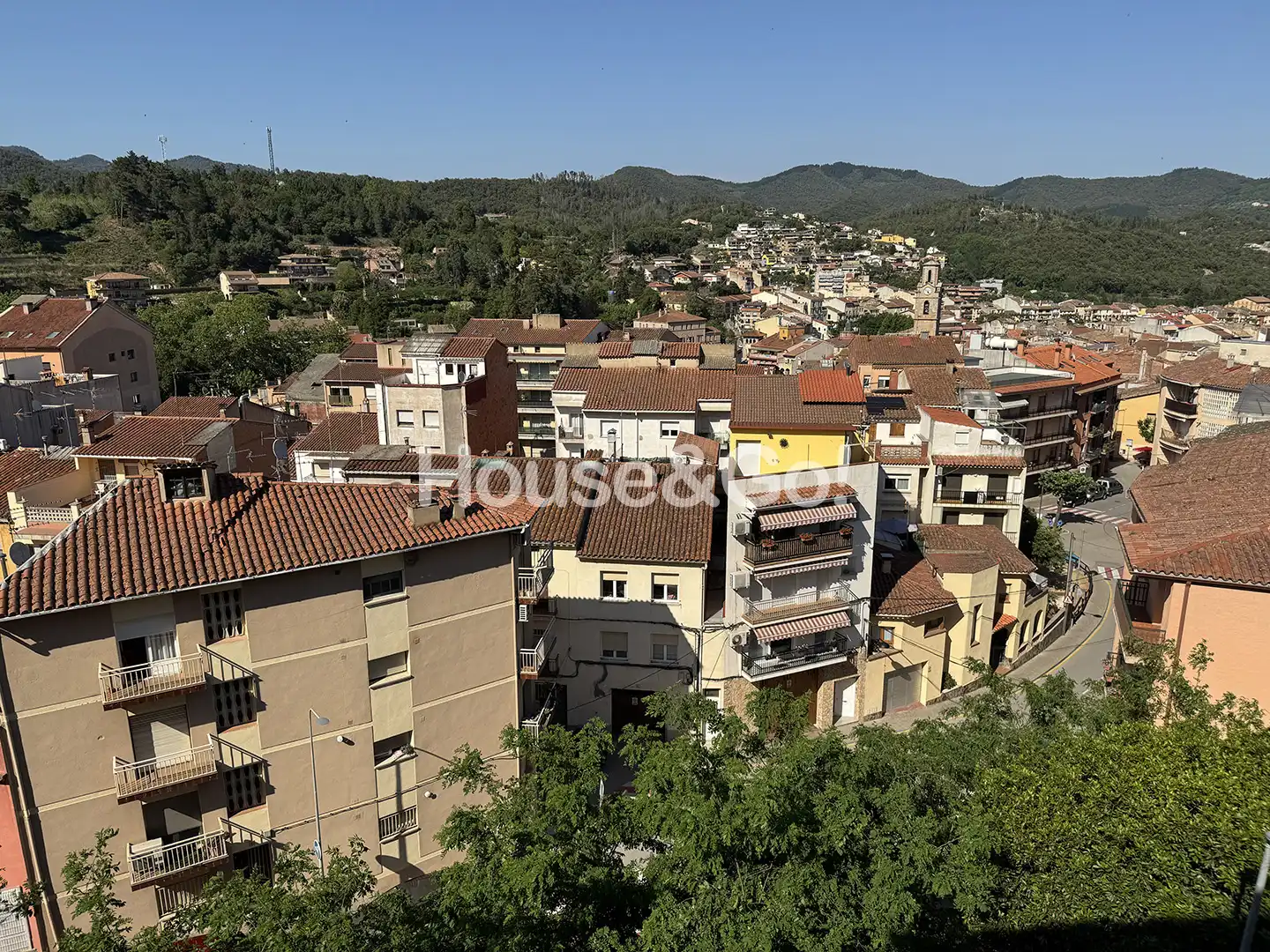 Vista exterior de Piso en venta en Arbúcies con Aire acondicionado, Calefacción y Terraza