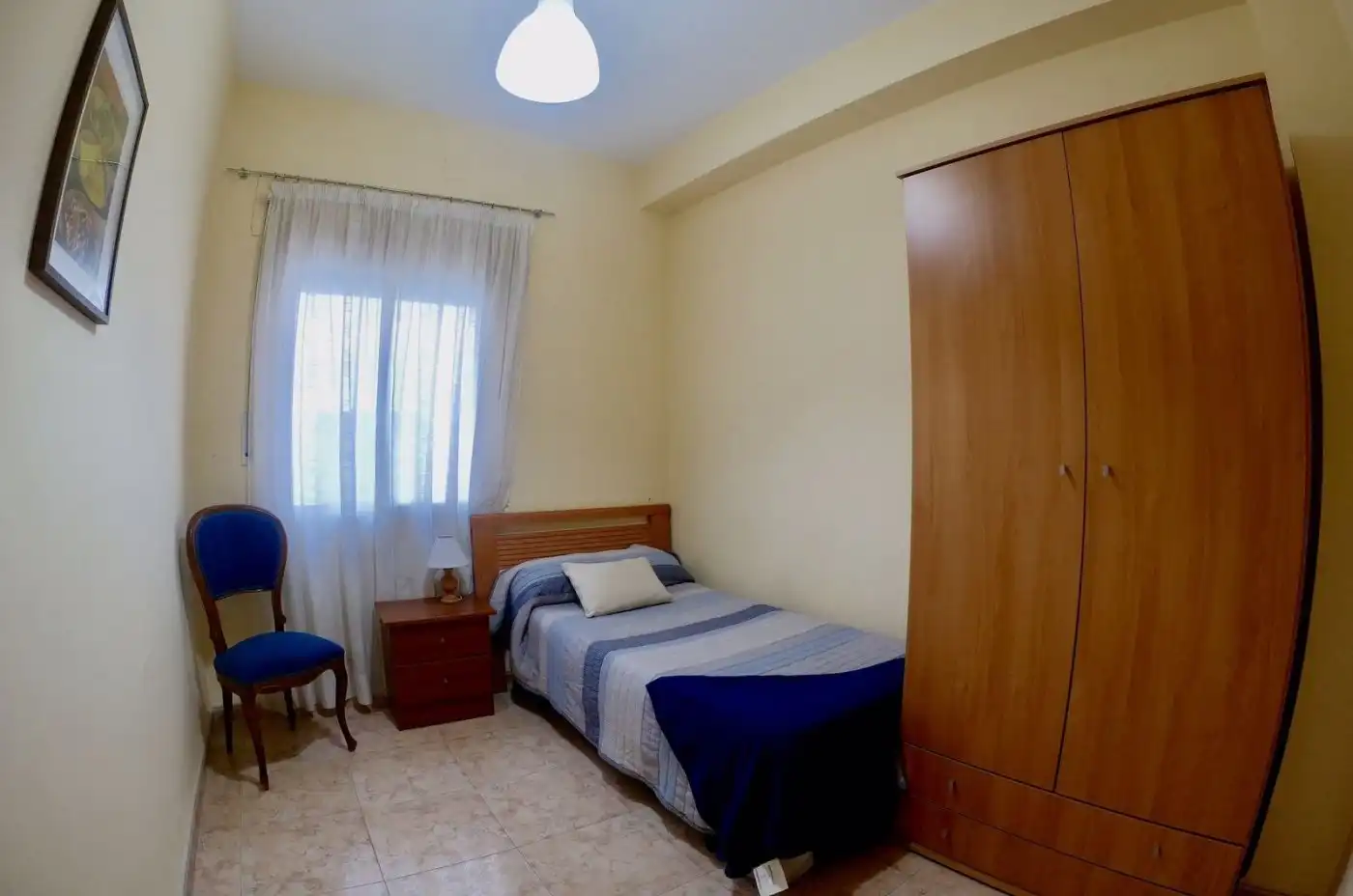 Schlafzimmer von Wohnung zur Miete in Plasencia mit Heizung, Terrasse und Möbliert