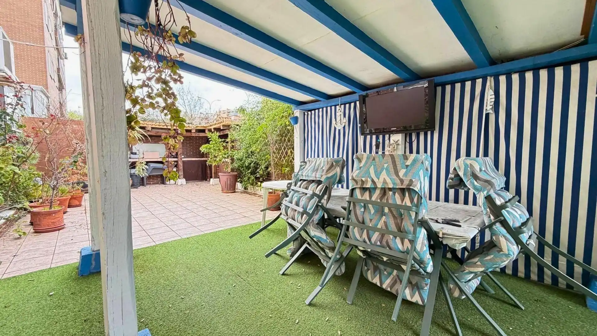 Terrace of Flat for sale in Rivas-Vaciamadrid  with Air Conditioner, Heating and Parquet flooring