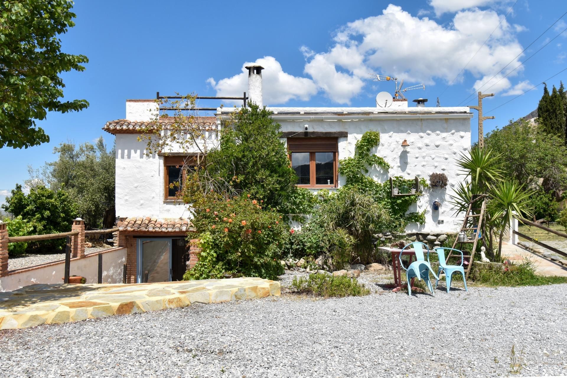 Exterior view of House or chalet for sale in Nigüelas  with Air Conditioner, Heating and Private garden