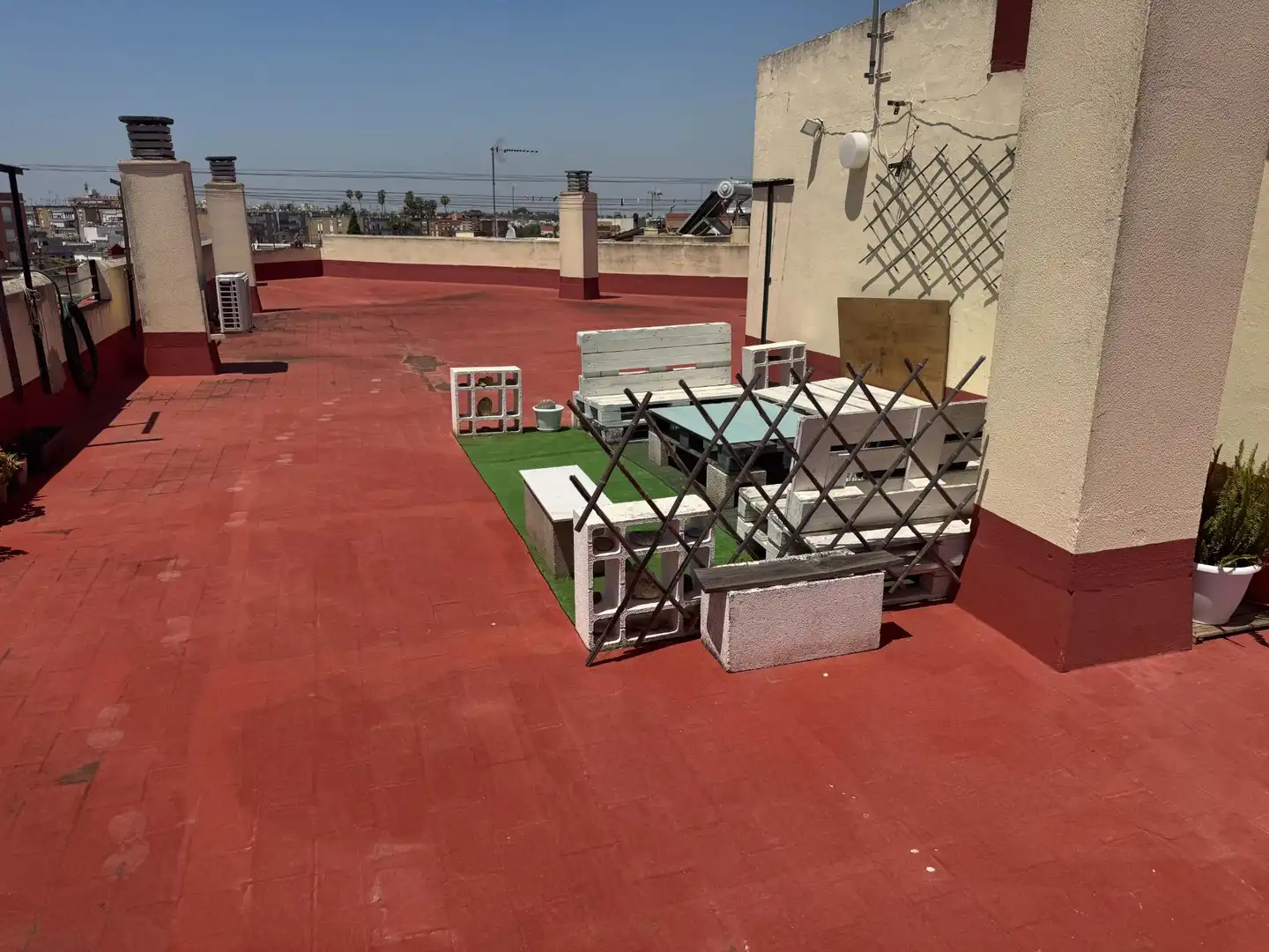 Terrace of Flat for sale in Dos Hermanas  with Terrace and Storage room