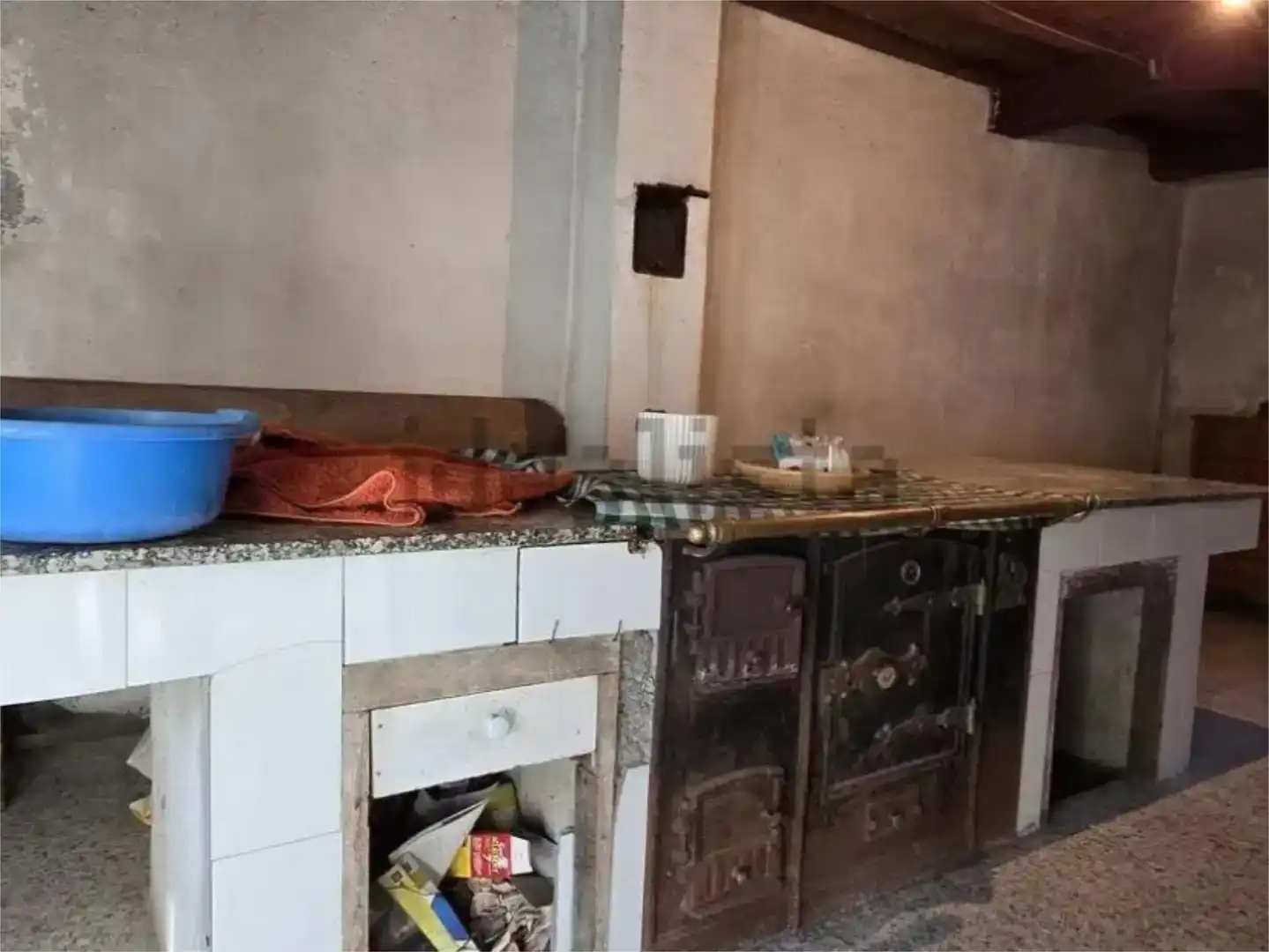 Cocina de Casa adosada en venta en Antas de Ulla