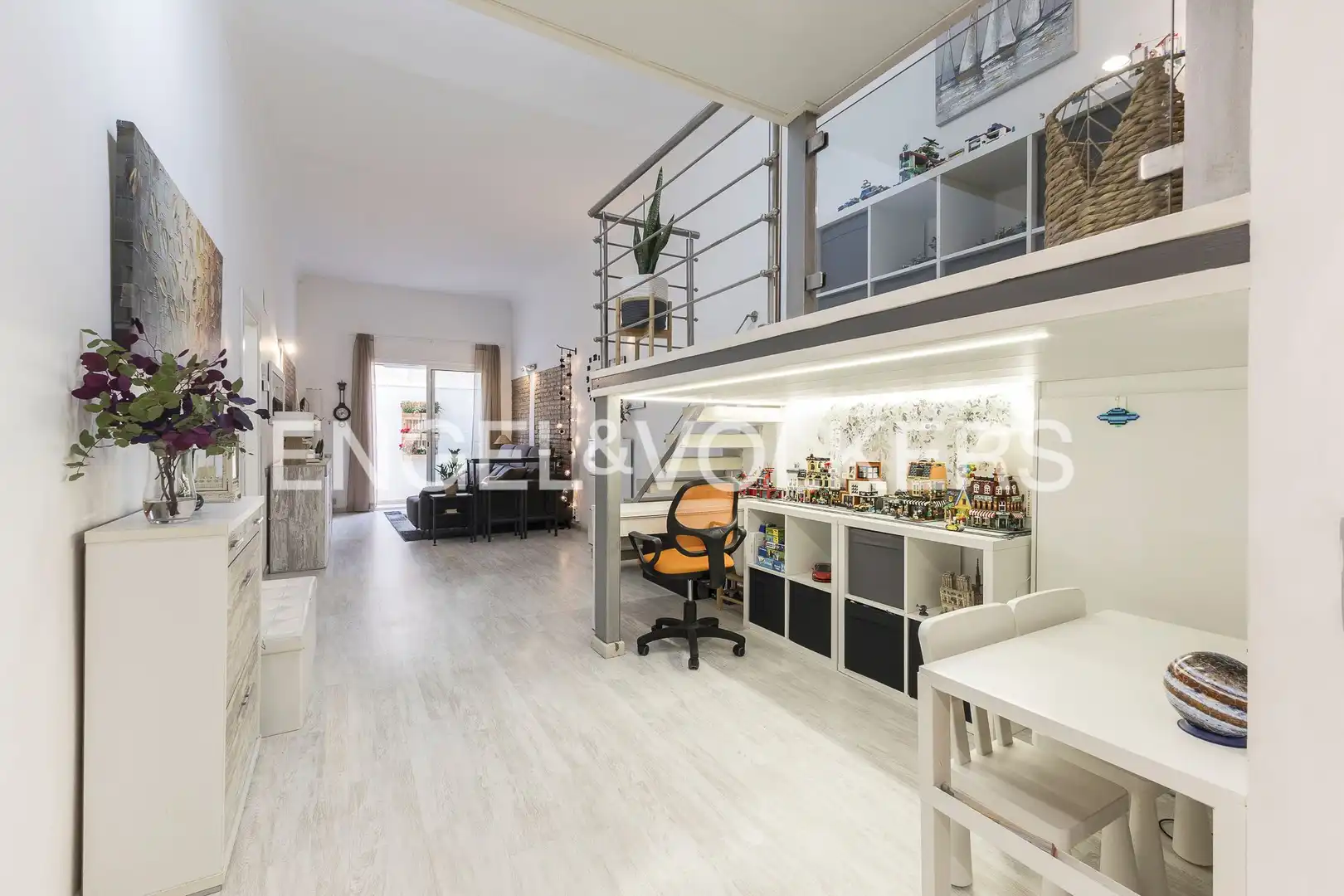 Sala de estar de Apartamento en venta en Barcelona con Calefacción