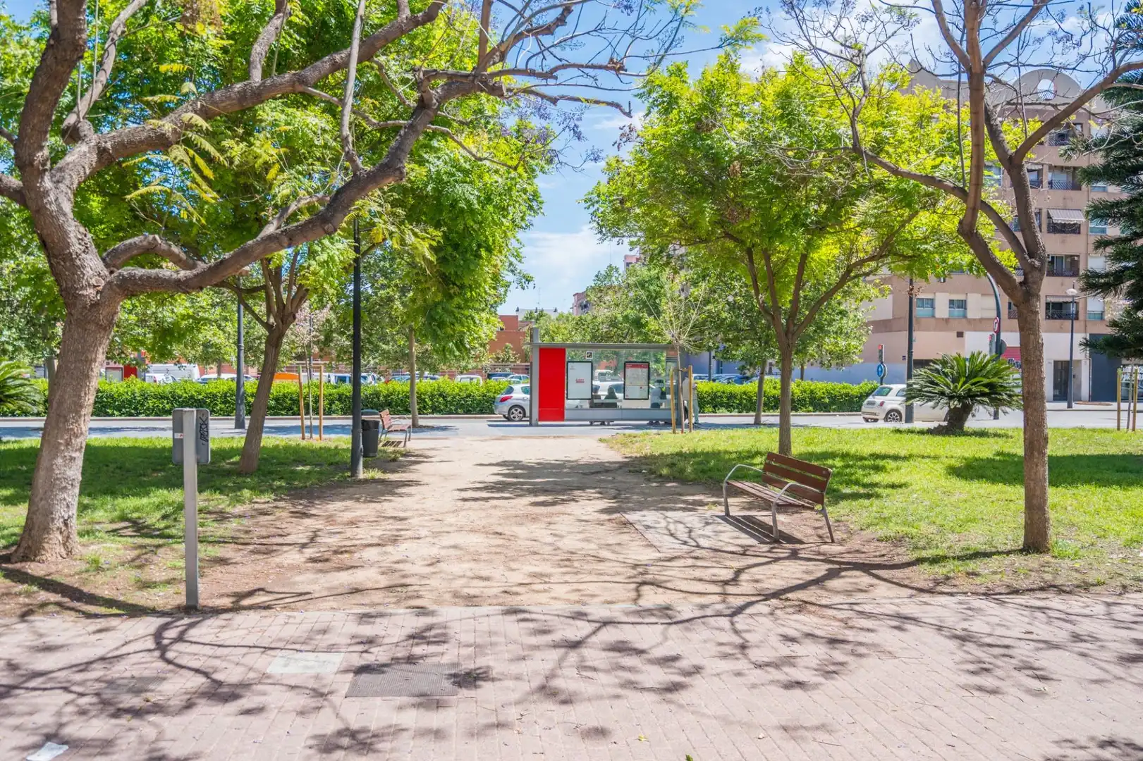 Vista exterior de Piso en venta en Valencia con Aire acondicionado, Calefacción y Jardín privado