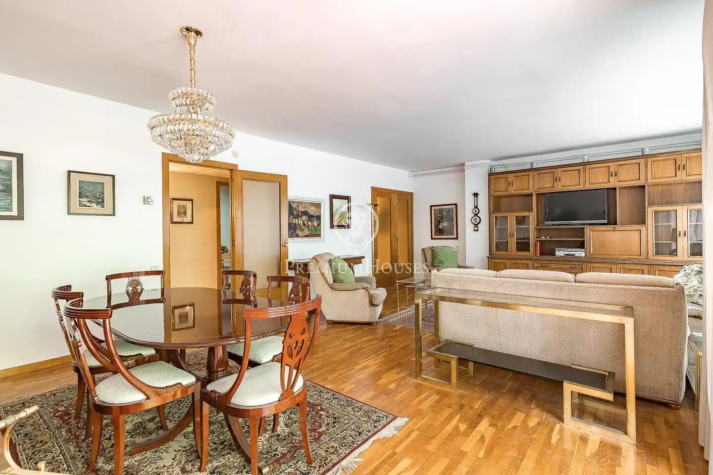 Sala de estar de Piso en venta en Barcelona con Calefacción y Terraza