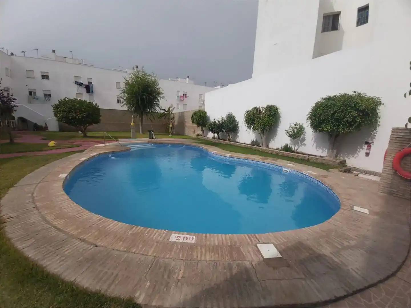 Schwimmbecken von Wohnung zur Miete in Barbate mit Privatgarten, Schwimmbad und Möbliert