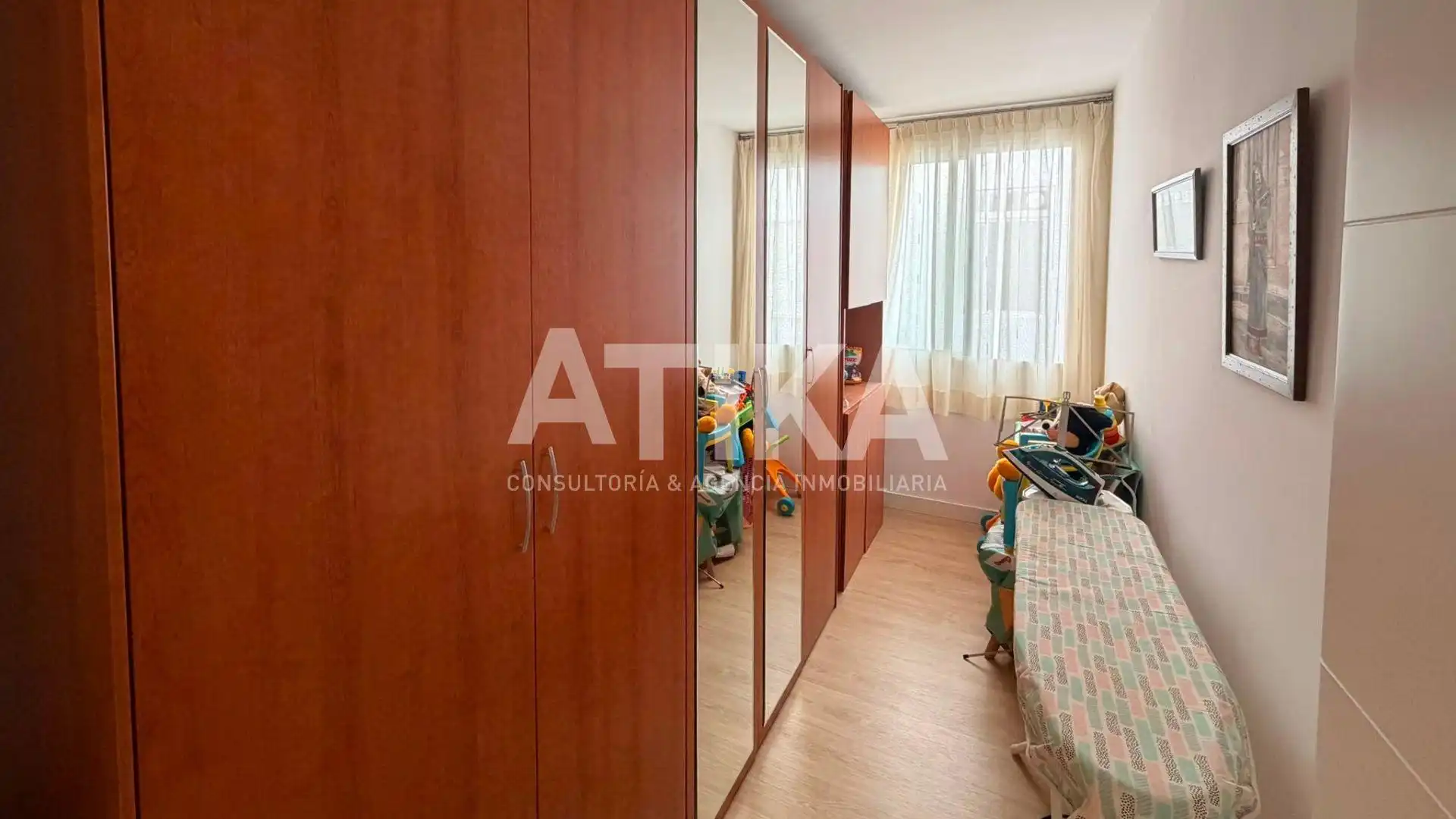 Bedroom of Flat for sale in Ontinyent  with Air Conditioner, Heating and Parquet flooring