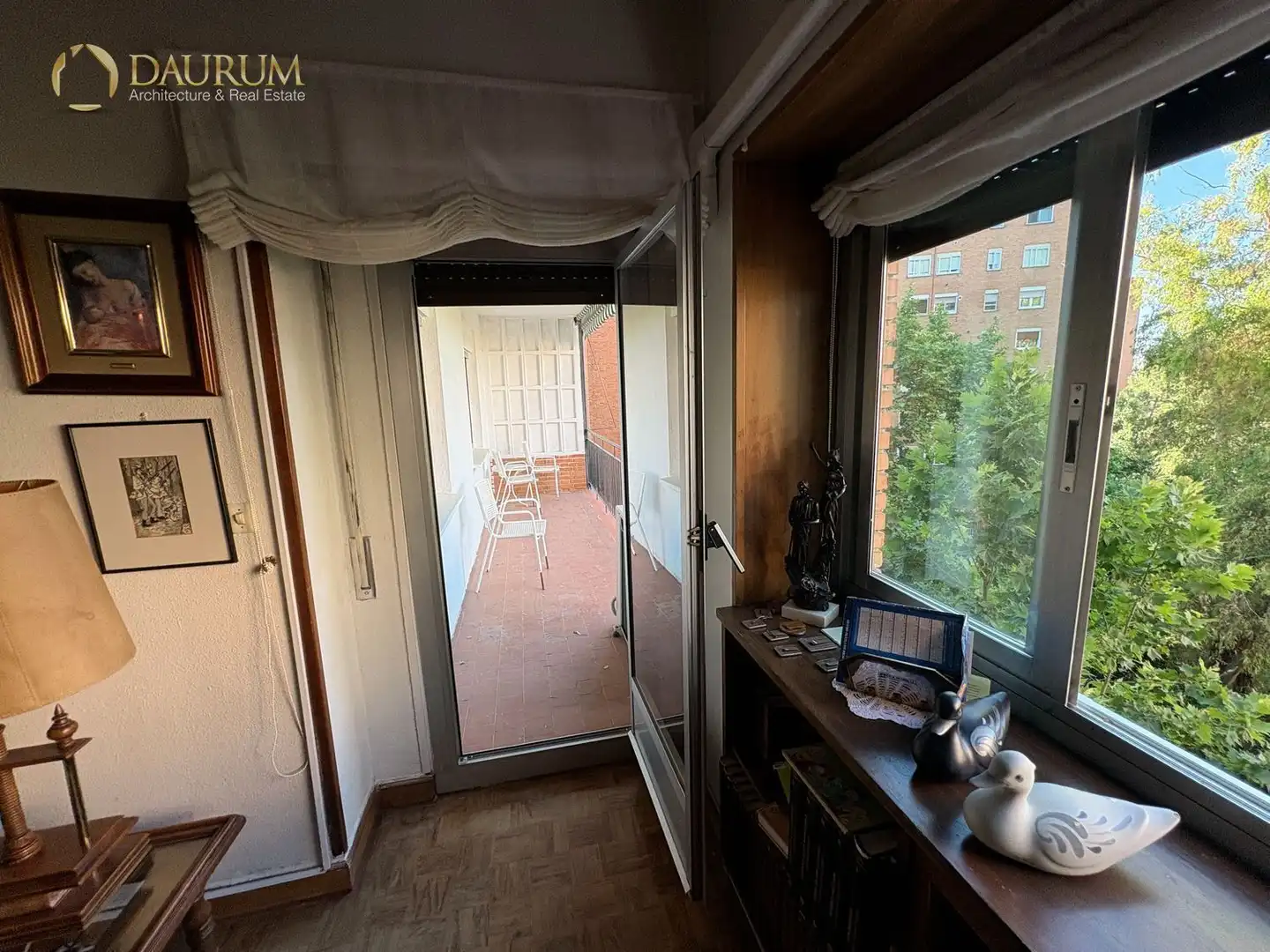 Balcony of Flat for sale in Madrid  with Air Conditioner, Heating and Terrace