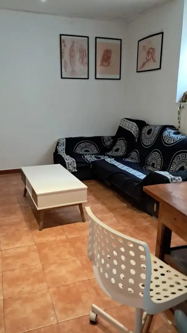 Living room of Flat for rent in Madrid