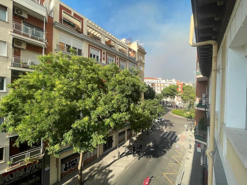 Exterior view of Flat to rent in  Madrid Capital  with Heating