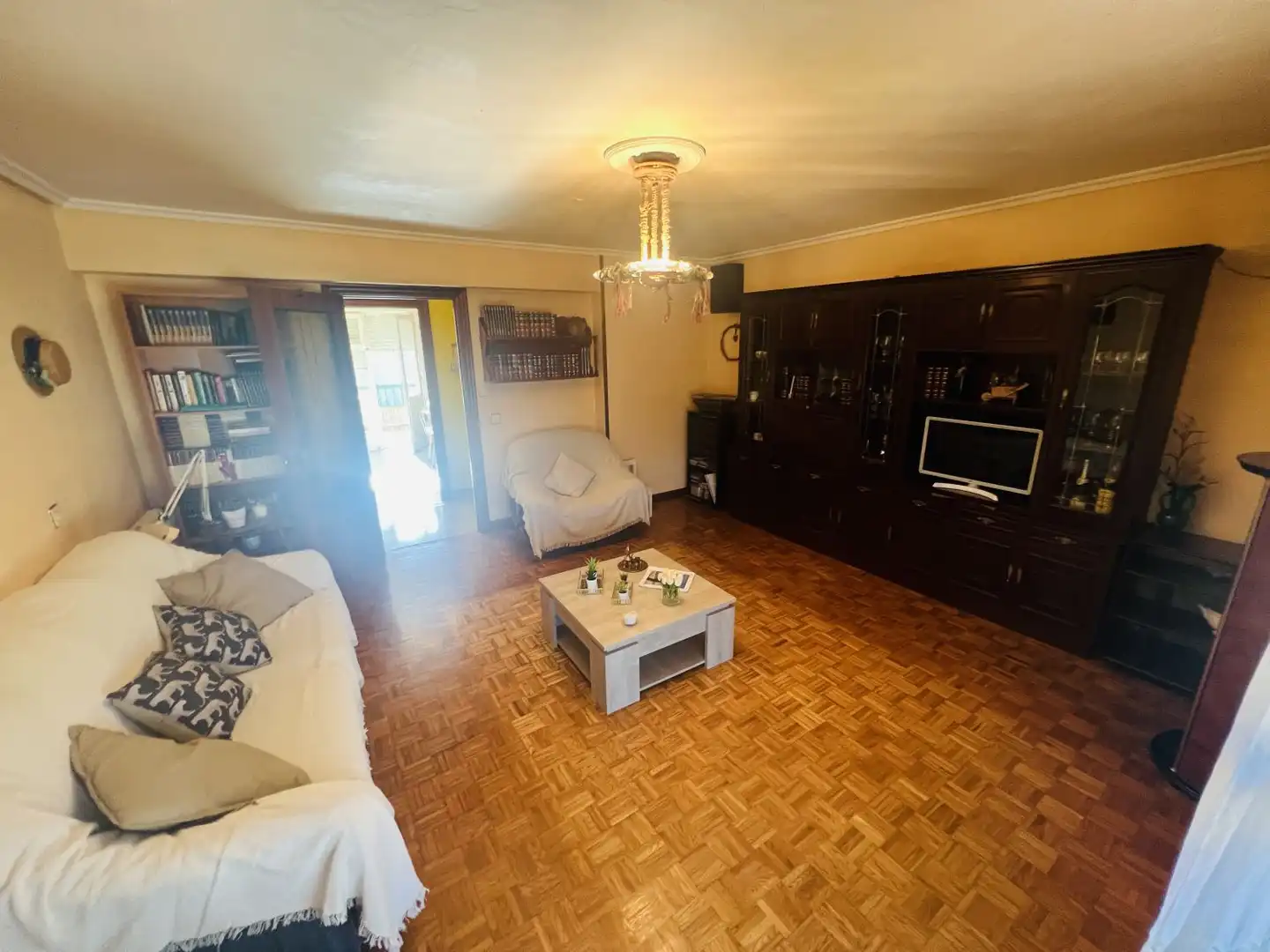 Sala de estar de Piso en venta en Voto con Calefacción, Terraza y Trastero