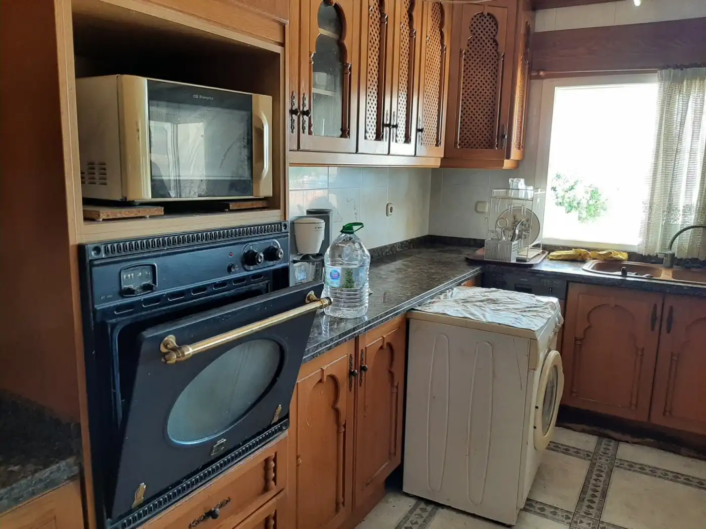 Kitchen of Houses for sale in La Nucia  with Private garden, Terrace and Furnished